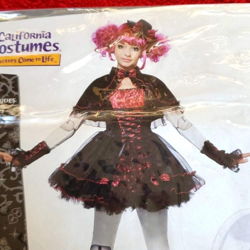 Victorian doll child halloween costume